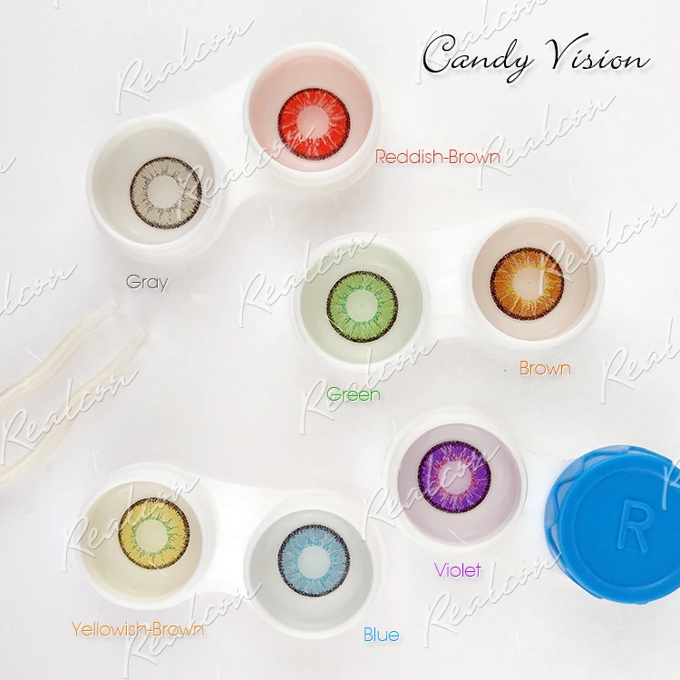 

Realcon Manufacturer Bestselling FC-81 wholesale cosmetic contact lenses Gorgeous contact lenses Pretty Girl Contact Lenses