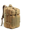 Military Tactical Army Rucksack Nylon Assault Backpack+MOLLE Pouch/Elastic String Web Dominator & Locking D-Ring Buckle