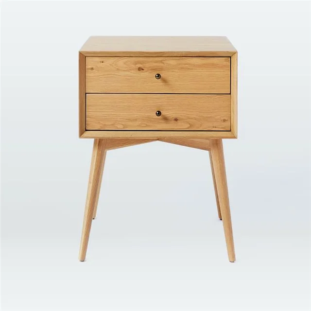 modern nightstand designer nightstand oak wood nightstand