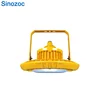 Sinozoc atex aluminum lamp body gas station canopy flame proof 240w 150w 200w led explosion proof flood light