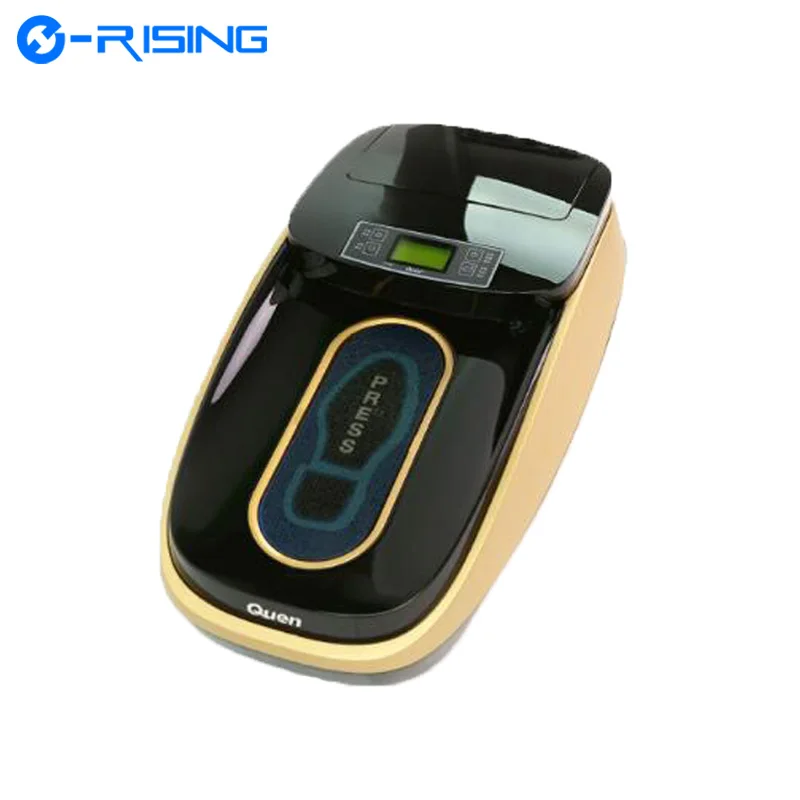 

Hot selling disposable shoe cover auto dispensing machine, Titanium and silver/champagne gold/red copper brown