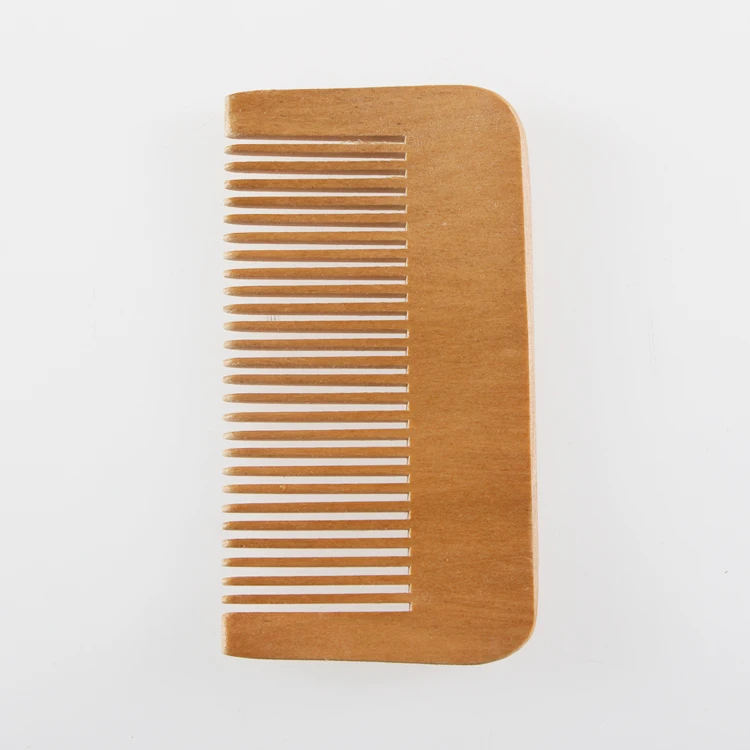 wooden hair comb