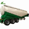 New semi trailer type dimensions 3 alxe v type silo 45CBM bulk cement tank trailer used for sale