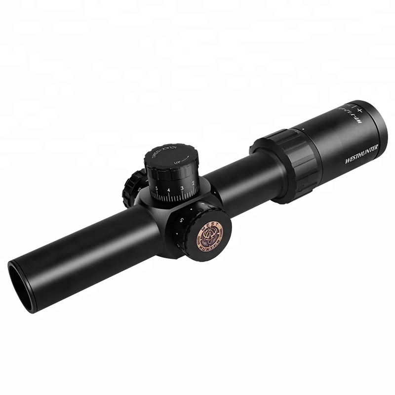 

Tactical Hunting Scope WESTHUNTER WT-Y 1.2-6X24 IR Riflescopes Illuminated Reticle Optical Sights For Rifle Shooting