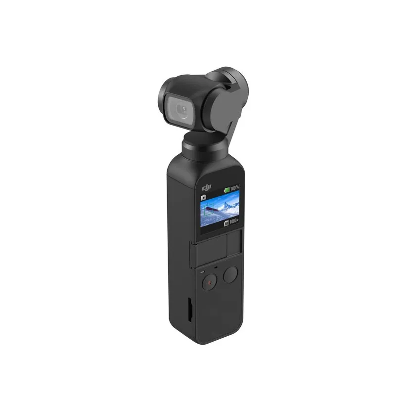 DJI Osmo Pocket with the smallest 3-axis Gimbal Stabilizer with Camera