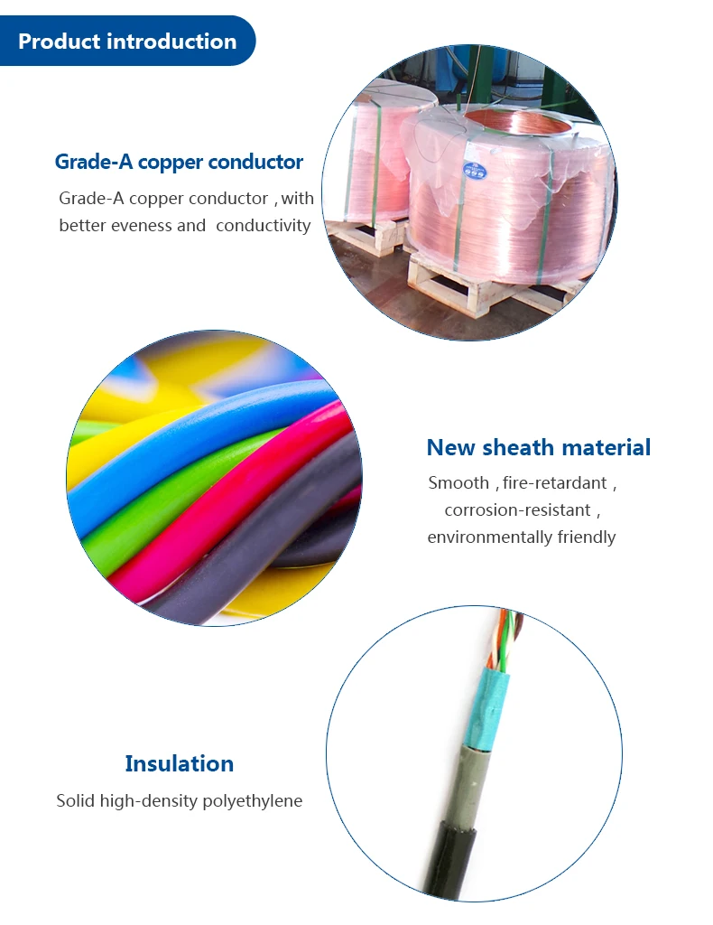 shielded 4x2x0.5 SFTP CAT5e RJ45 data communication lan cable