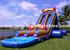 Large Water Slide Rental /Giant Inflatable Water slide with pool adults summer fun