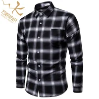 

check camisas masculinas men shirt long sleeve chemise homme men%27s+shirts mens check shirt