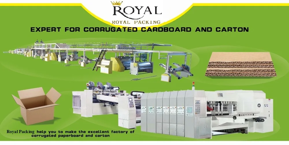 Corrugated production line and Printing machine