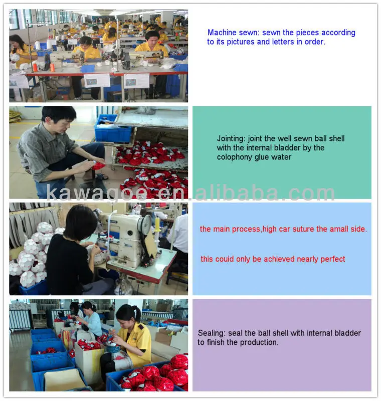 Wholesale size 5 football promotional pvc soccer ball