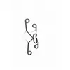 Custom music wire soft wings wire form spring