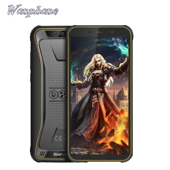 

Wholesale cheapest 4G smartphone Blackview BV5500 PRO 3GB RAM16GB ROM Android 9.0 Quad Core GPS NFC Android 9.0