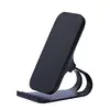 Aluminum Desktop Wireless Charger Cellphone Stand with Anti-Slip Base and Convenient Charging Port, Fits All Smart Phones