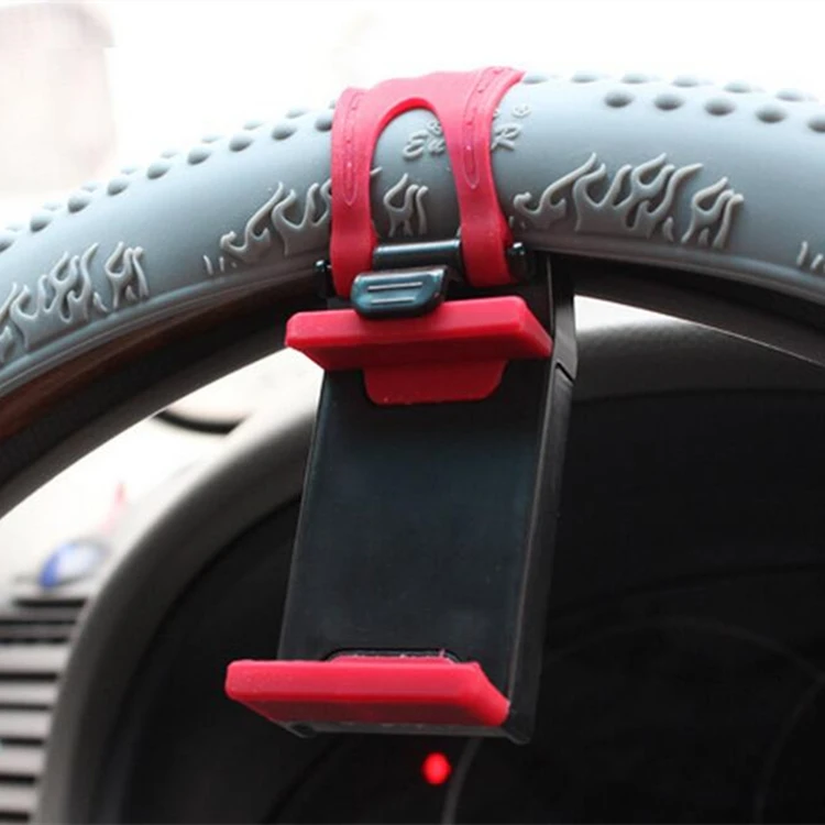 

OEM Colorful steering wheel mobile car mount cell phone holder, N/a