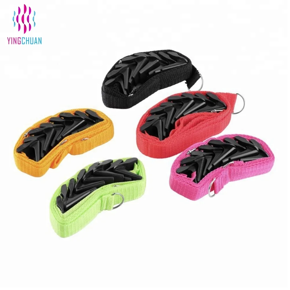 

Hot adjustable over door straps hanger hat bag coat clothes rack strap hanger, Red;pink;green;black;orange