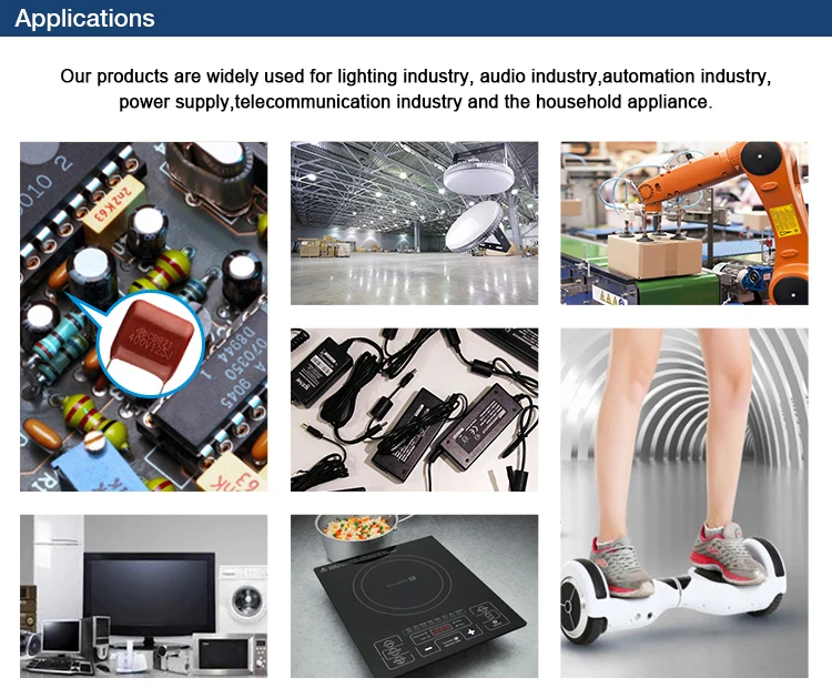 Factory Price List 630V 684J Polyester Film Capacitor