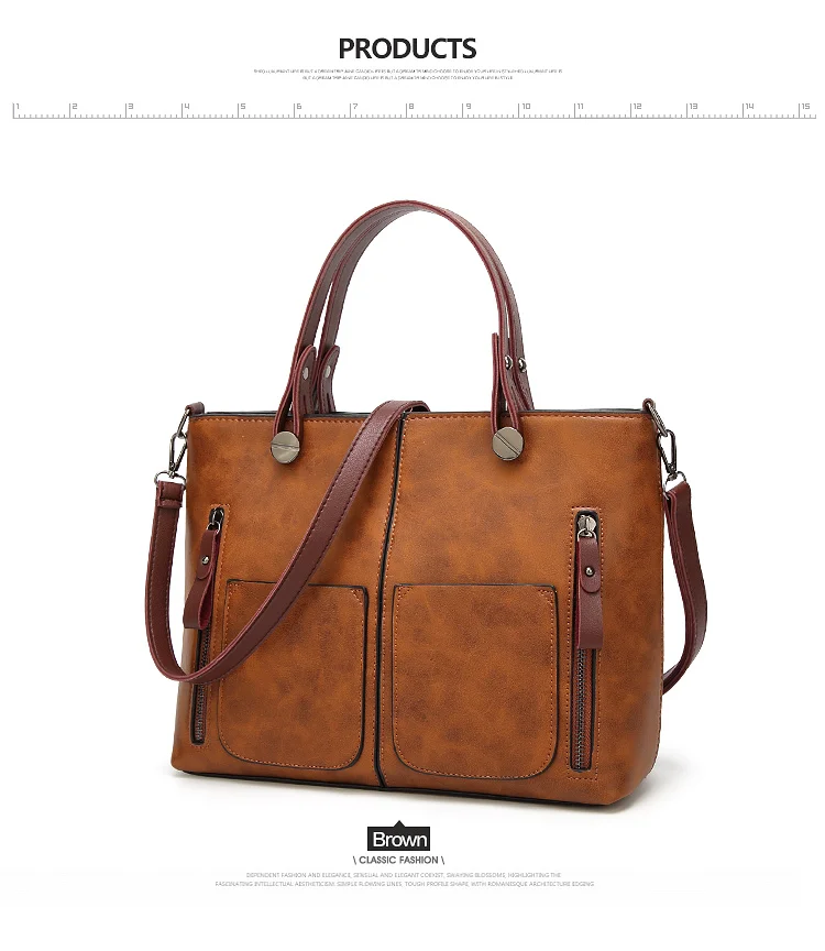 Women Classy All-Purpose High Quality Handbag Product Show