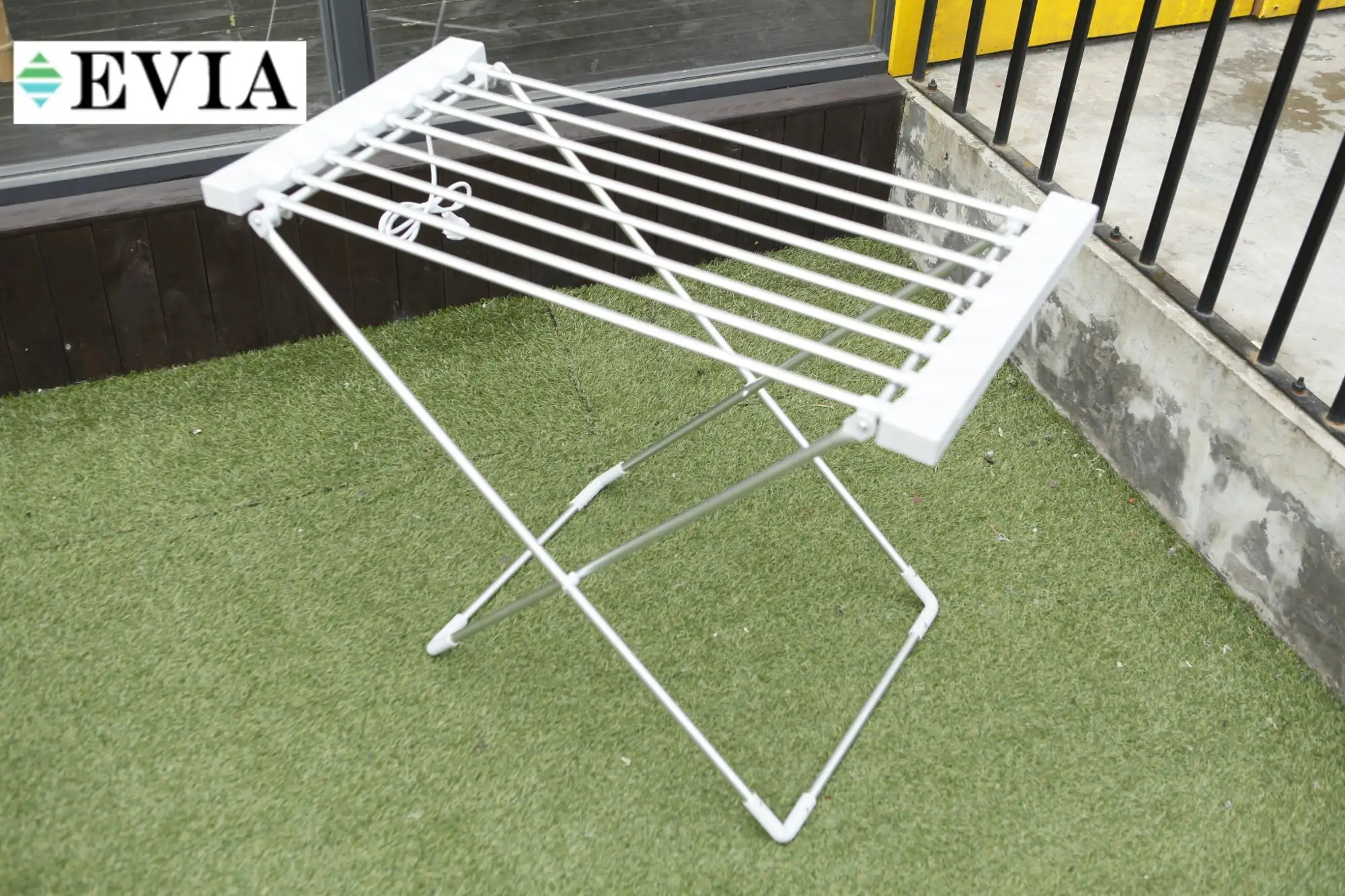 Silver Drying Rack Folding Lidl Clothes Dryer Heated Clothes Airer