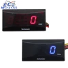 Mini Digital Square LCD Display Engine Tachometer Gauge Tach Hour Motorcycle RPM Meter for ko Racing