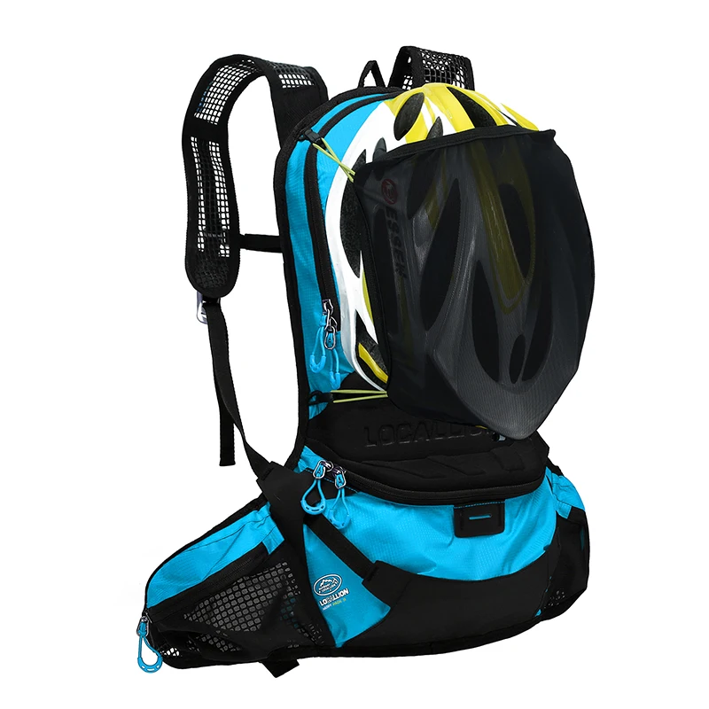 

French Design Men's And Women's Outdoor Leisure Travel Backpack 20l festival clear safety hydration backpacks to bikes, Green,pink,blue,red