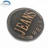 High Quality Painted Solid Movable Copper Metal Single Prong Jeans Button for Jeans