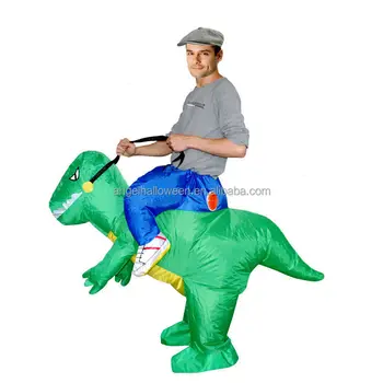 dino rider costume