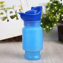 Kids Boy Girl Portable Urinal Outdoor Vehicular Potty Bottle 750ml Blue