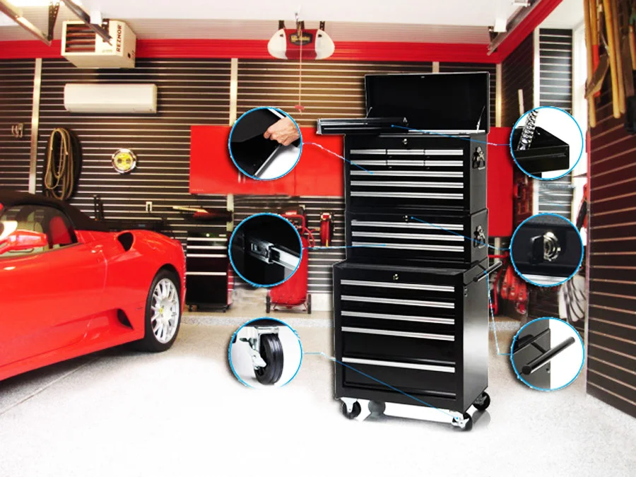 Us General 72" Tool Box Metal Tool Chest With Side Buy 72