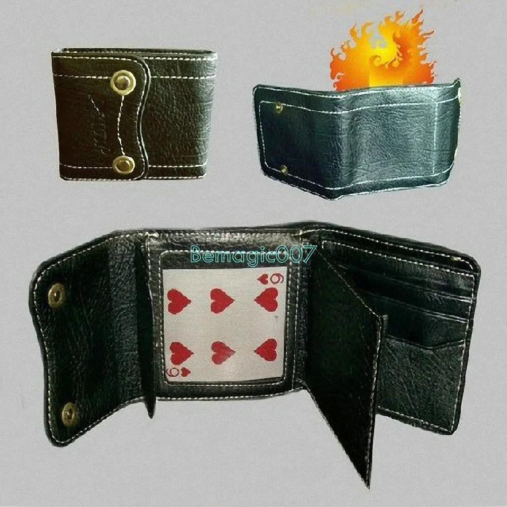 2 in 1 Fire Wallet+Card to Wallet - Fire Magic Tricks
