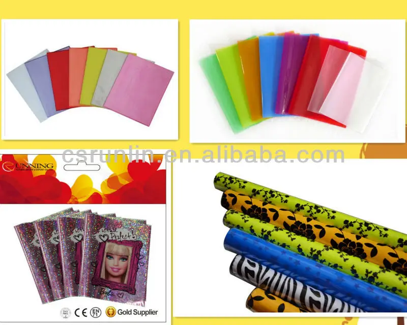 Transparent Self Adhesive Book Cover Roll,Clear Sticky Back Plastic