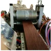 Recycled PP PE plastic and recycled wood rice husk powder WPC decking profile making extruder machine