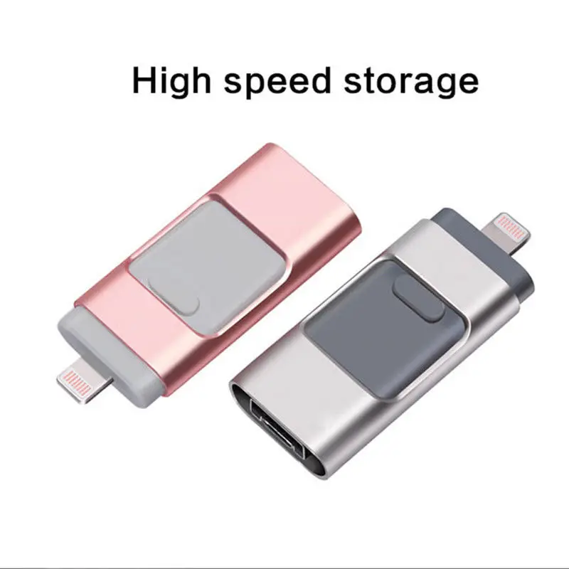 Otg3.0 pendrive 3in1 metal 4gb-256gb Usb memory flash drive - ANKUX.COM