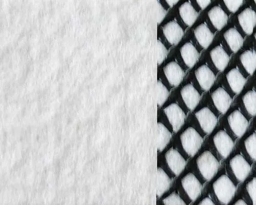 Plastic net laminated with nonwoven fabric machine/laminating machinery