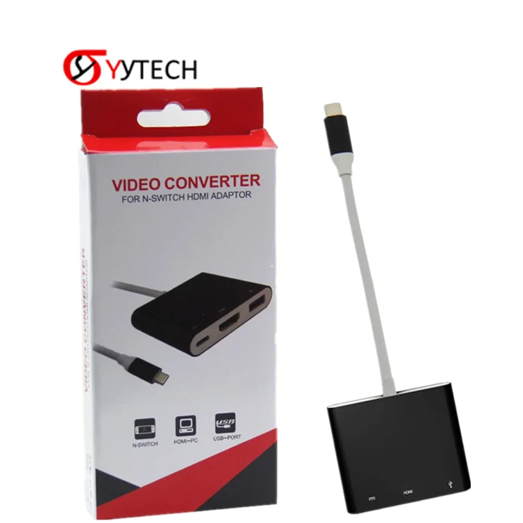 

SYYTECH For Nintendo Switch NS portable TV base TYPE-C converter HDMI conversion