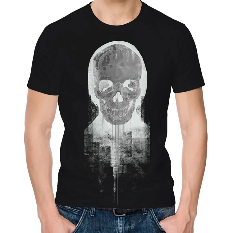 Fashionable With Manufacturing Experirnce Men Clothes Old Skull T-Shirt For Sale Man T-Shirt