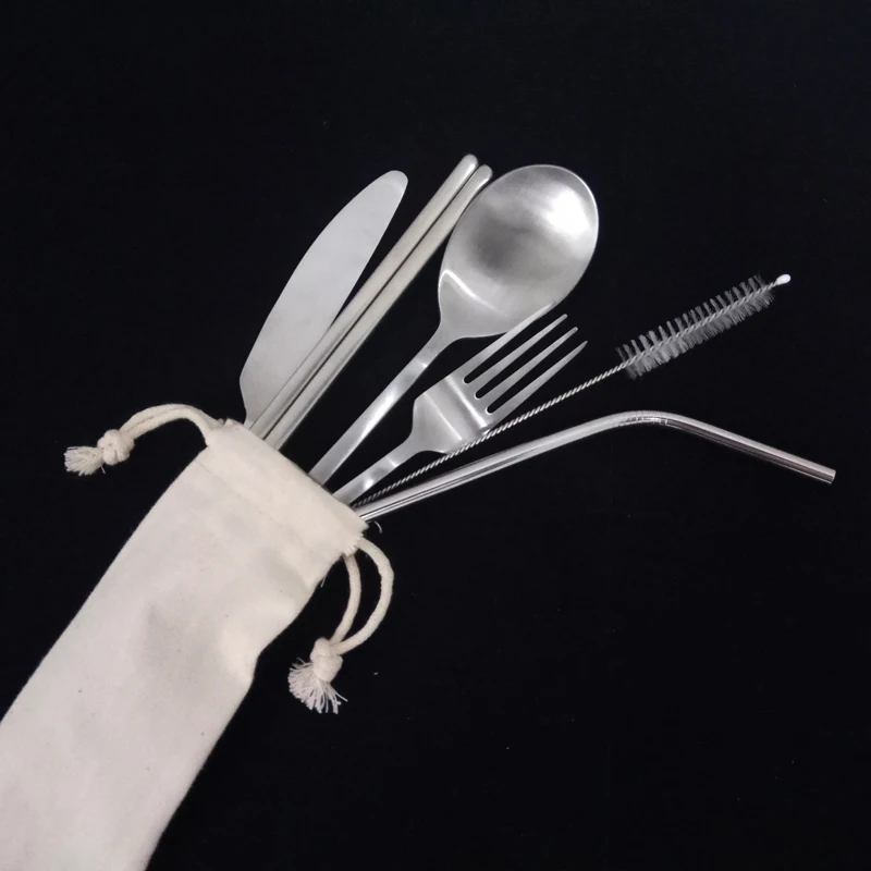 Ecofriendly,Reusable,Durable Stainless Steel Travel Cutlery Set Buy