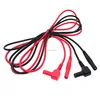 Bxon 18AWG 4mm Banana Plug Test Leads Wire 150cm Right Angle to Straight