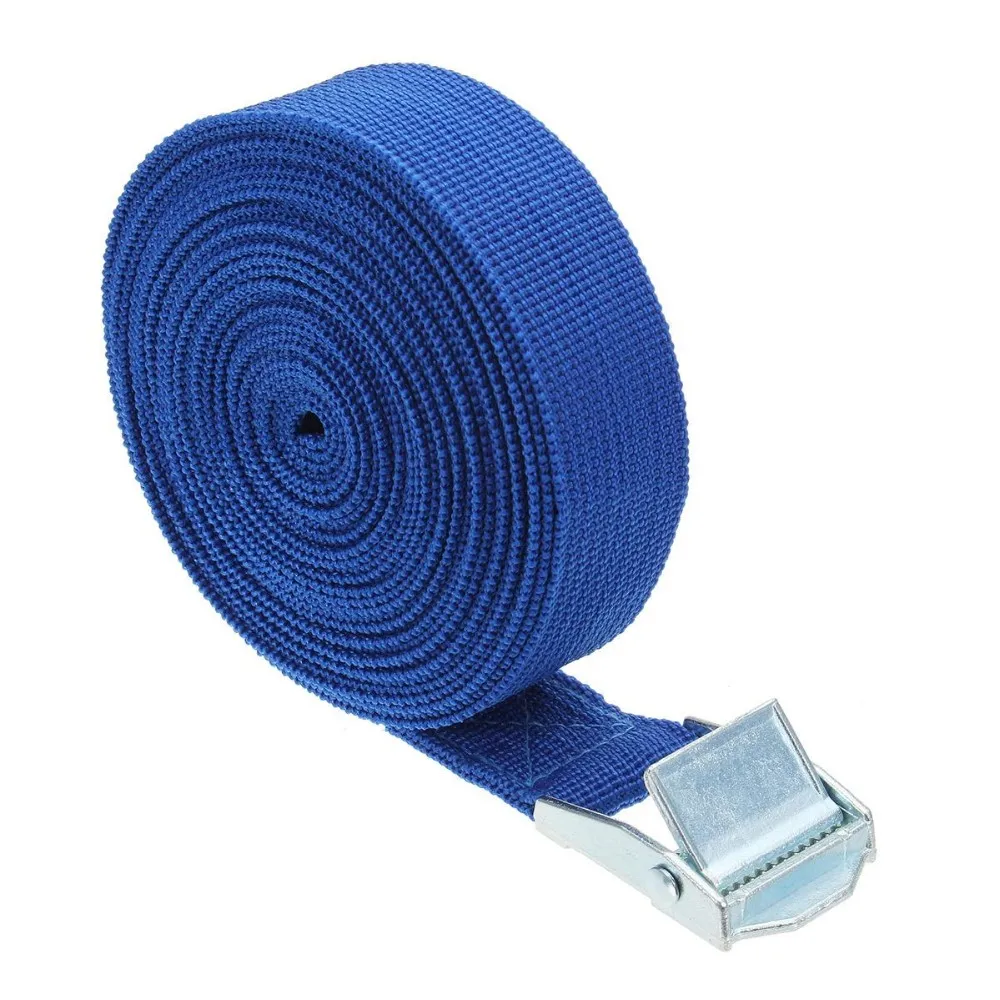 5m Car Tension Rope Tie Down Strap Strong Ratchet Belt Luggage Bag ...