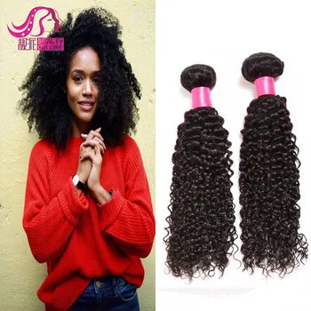 7a Brazilian Human Hair No Attachment Human Braiding Hair Kinky
