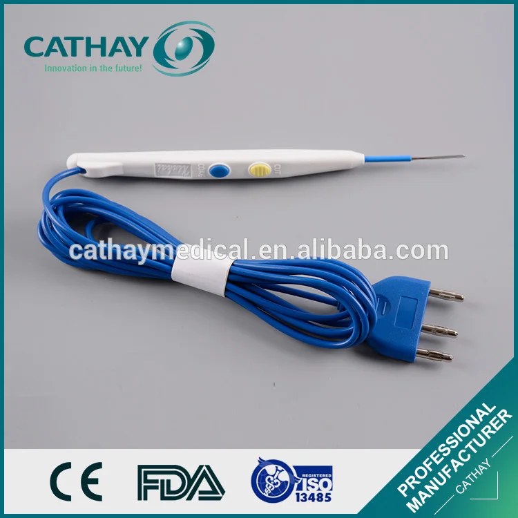 
Factory directly hand control medical disposable electrosurgery pencils 