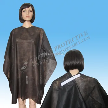 Waterproof Disposable Cosmetology Smocks Chemical Capes