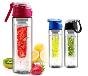 700ml Lemon Custom Logo Fruit Infuser Water Bottle