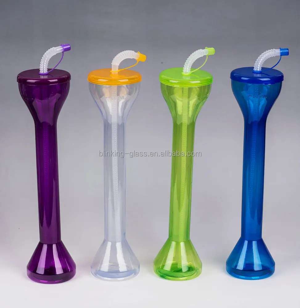 

The Party Yards plastic beer yard glass, Clear