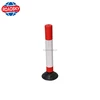 rubber base pu warning column with reflective flim