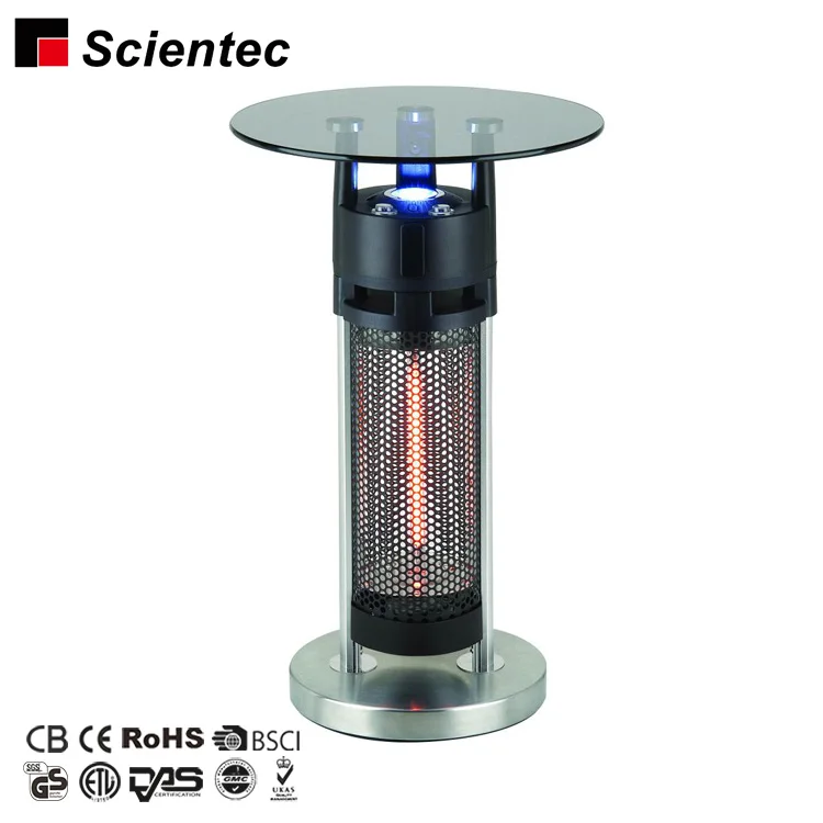 

Hot sale & high quality 1200W outdoor patio electric carbon fibre led light panel heater, Black and silver