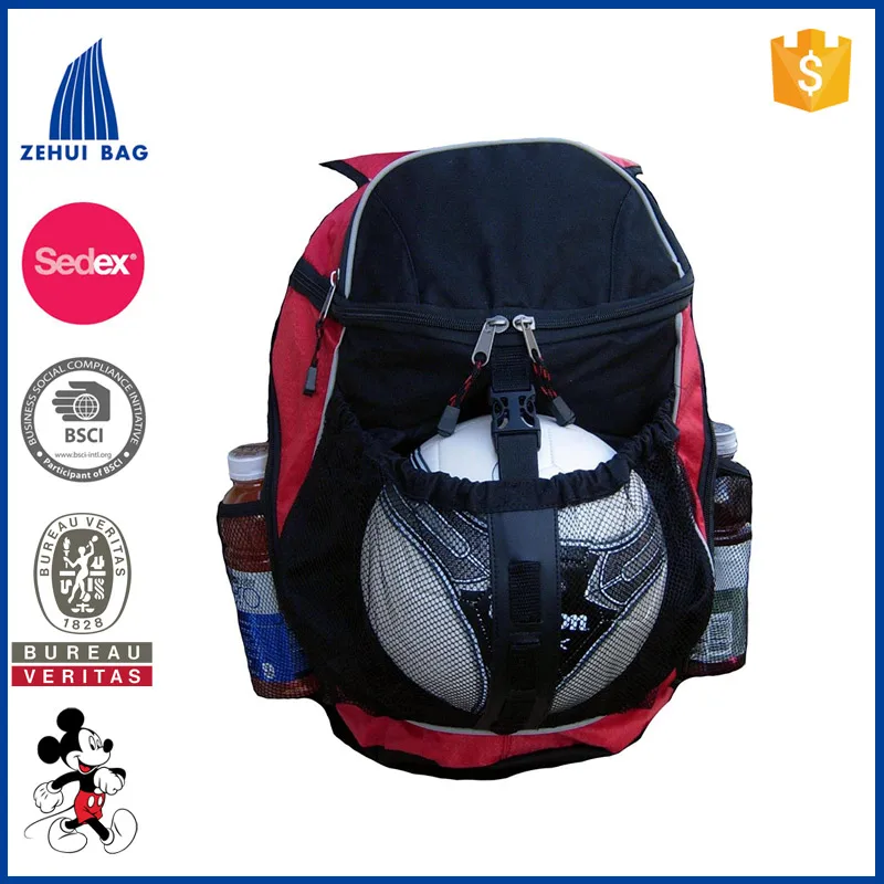 mochila para balon de futbol