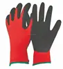 13 Gauge Red Nylon Lining Black Nitrile Coated Working Gloves/Latex Dipped Gloves 40g/pair
