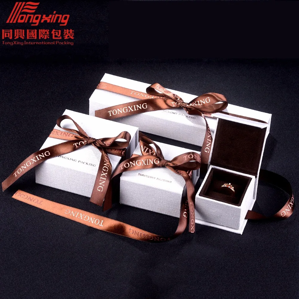 

Luxury jewellery packaging custom ring box, Any pms color is available
