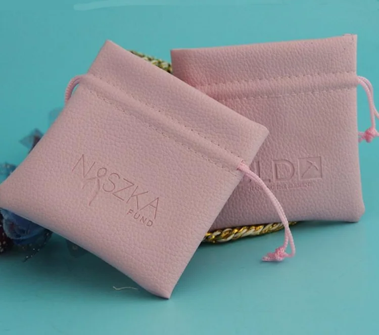 Black PU Leather pouch Bag designer handbags leather purse