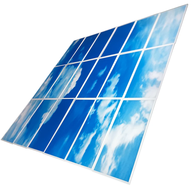 Customized Blue Sky Cloud Led Ceiling Panel Light Buy Blue Sky Panel Light Blue Sky Cloud Panel Light Skylight Panel Light Product On Alibaba Com